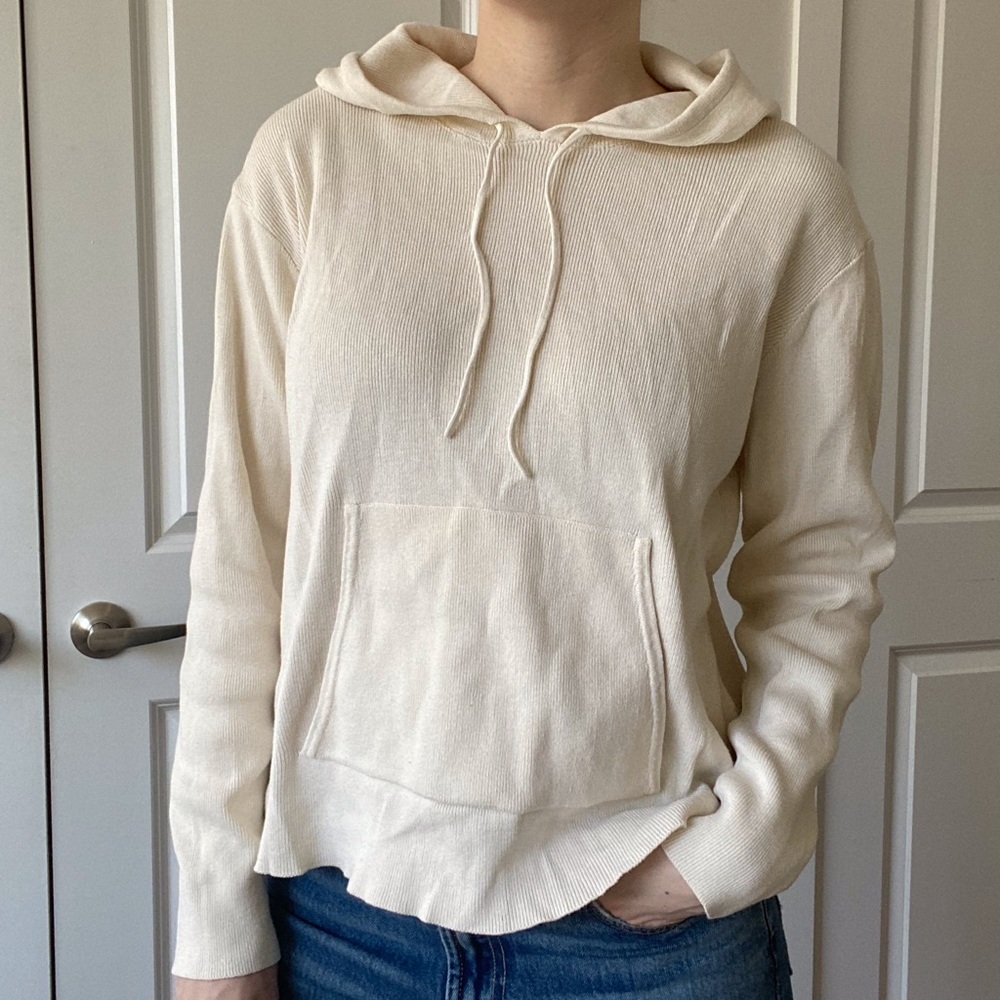 90s Ralph Lauren Knit Hoodie (M)